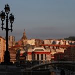 vista della città di Bilbao